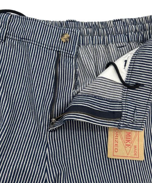 BIG MIKE（ビックマイク）BIG MIKE (ビックマイク) DENIM EASY PAINTER PANTS ネイビー×ホワイト サイズ:SIZE Lの古着・服飾アイテム