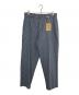 BIG MIKE（ビックマイク）の古着「DENIM EASY PAINTER PANTS」｜ネイビー×ホワイト