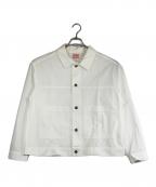BIG MIKEビックマイク）の古着「Chambray Short Jacket」｜ホワイト