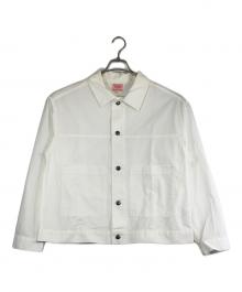 BIG MIKE（ビックマイク）の古着「Chambray Short Jacket」｜ホワイト