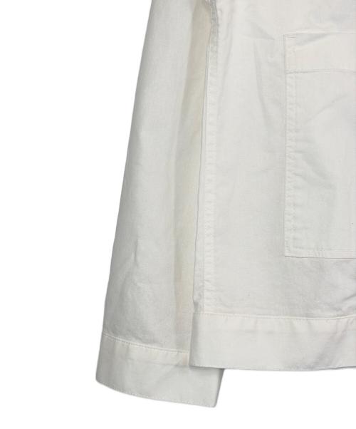 BIG MIKE（ビックマイク）BIG MIKE (ビックマイク) Chambray Short Jacket ホワイト サイズ:SIZE Lの古着・服飾アイテム