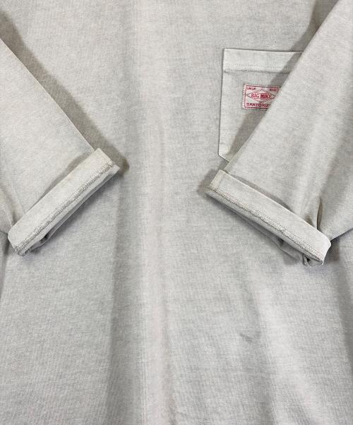 BIG MIKE（ビックマイク）BIG MIKE (ビックマイク) 長袖カットソー グレー サイズ:SIZE Lの古着・服飾アイテム
