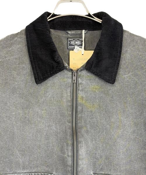 BIG MIKE（ビックマイク）BIG MIKE (ビックマイク) Washed Duck Tracker Jacket ブラック サイズ:SIZE XLの古着・服飾アイテム