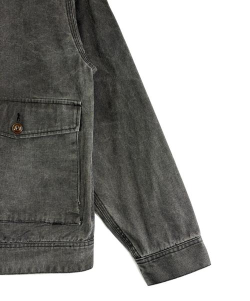 BIG MIKE（ビックマイク）BIG MIKE (ビックマイク) Washed Duck Tracker Jacket ブラック サイズ:SIZE XLの古着・服飾アイテム