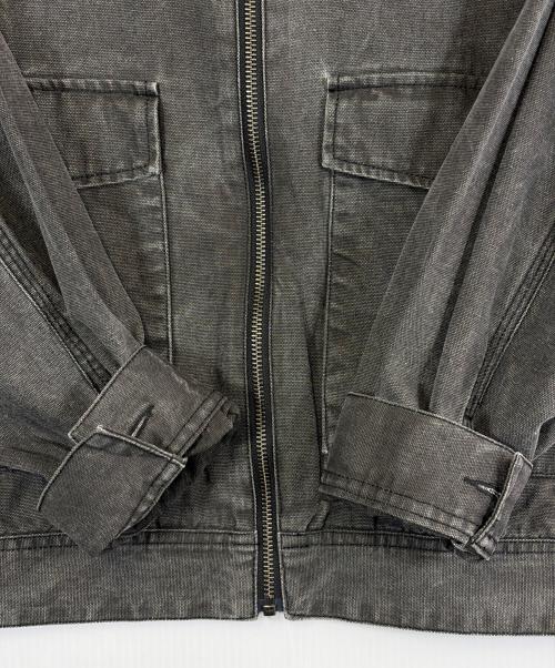 BIG MIKE（ビックマイク）BIG MIKE (ビックマイク) Washed Duck Tracker Jacket ブラック サイズ:SIZE XLの古着・服飾アイテム