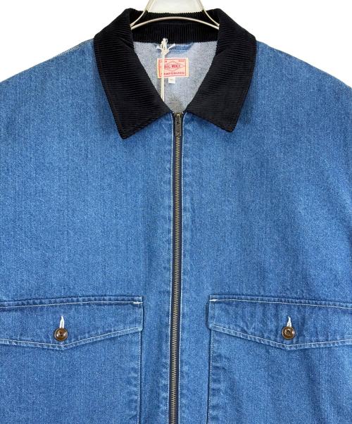 BIG MIKE（ビックマイク）BIG MIKE (ビックマイク) DENIM TRACKER JACKET インディゴ サイズ:SIZE XLの古着・服飾アイテム