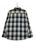 BIG MIKE (ビックマイク) オンブレチェックシャツ ホワイト×ブラック×ブルー×ミント サイズ:SIZE XL：7000円