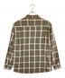 BIG MIKE (ビックマイク) オンブレチェックシャツ ミント×ホワイト サイズ:XL：6000円