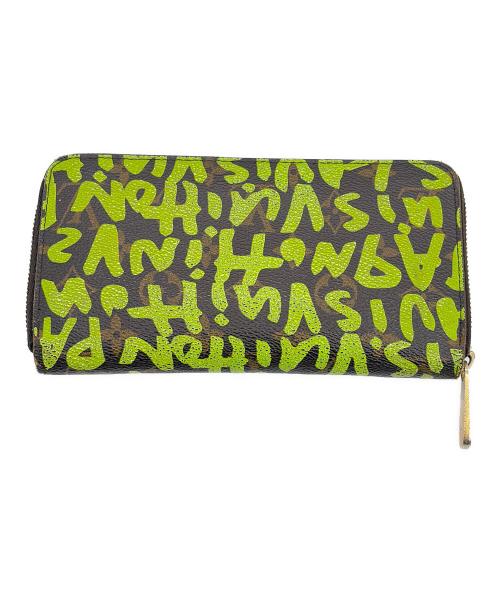 LOUIS VUITTON（ルイ ヴィトン）LOUIS VUITTON (ルイ ヴィトン) 長財布 ブラウン×グリーンの古着・服飾アイテム