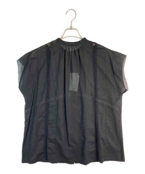 Spick and Span（スピック＆スパン）Spick and Span (スピック＆スパン) 半袖ブラウス ブラック サイズ:SIZE Free 未使用品の古着・服飾アイテム