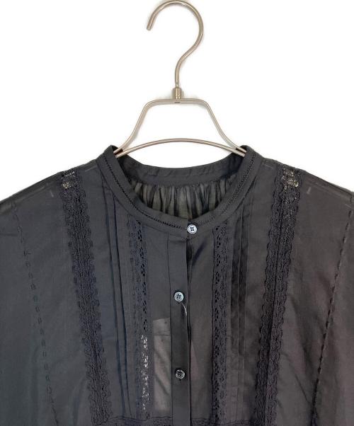 Spick and Span（スピック＆スパン）Spick and Span (スピック＆スパン) 半袖ブラウス ブラック サイズ:SIZE Free 未使用品の古着・服飾アイテム
