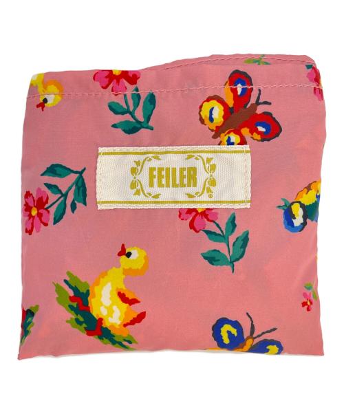 FEILER（フェイラー）FEILER (フェイラー) エコバッグ ピンクの古着・服飾アイテム