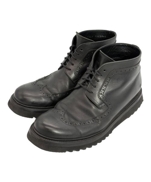 Dior（ディオール）DIOR (ディオール) カントリーブーツ ブラック サイズ:SIZE 41（26cm）の古着・服飾アイテム