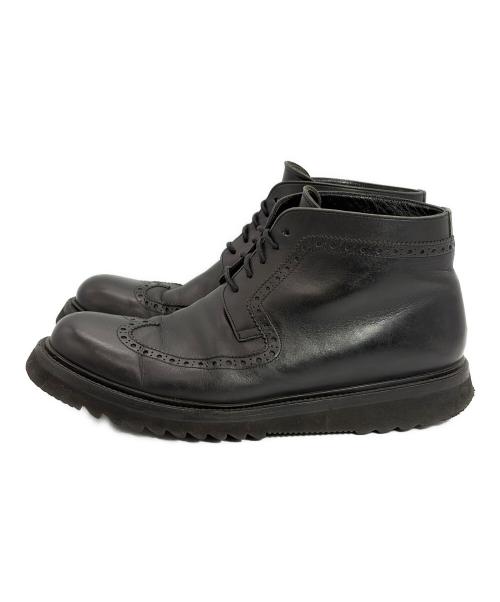 Dior（ディオール）DIOR (ディオール) カントリーブーツ ブラック サイズ:SIZE 41（26cm）の古着・服飾アイテム