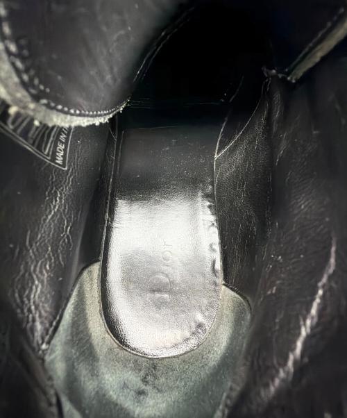 Dior（ディオール）DIOR (ディオール) カントリーブーツ ブラック サイズ:SIZE 41（26cm）の古着・服飾アイテム