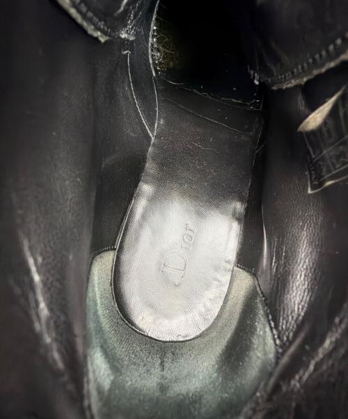 Dior（ディオール）DIOR (ディオール) カントリーブーツ ブラック サイズ:SIZE 41（26cm）の古着・服飾アイテム