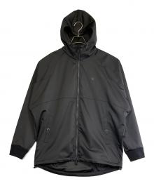 1piu1uguale3（ウノピュウノウグァーレトレ）の古着「113 SPORT HYBRID RELUX ZIP PARKA」｜ブラック
