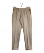 1piu1uguale3ウノピュウノウグァーレトレ）の古着「GRANVIA TAILORED PANTS」｜ベージュ