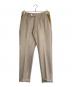 1piu1uguale3（ウノピュウノウグァーレトレ）の古着「GRANVIA TAILORED PANTS」｜ベージュ