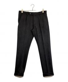 1piu1uguale3（ウノピュウノウグァーレトレ）の古着「GRANVIA TAILORED PANTS」｜ブラック