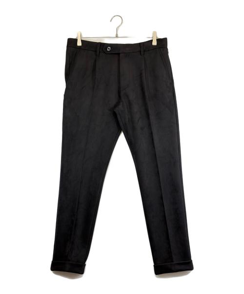 1piu1uguale3（ウノピュウノウグァーレトレ）1piu1uguale3 (ウノピュウノウグァーレトレ) GRANVIA TAILORED PANTS ブラック サイズ:V（5）Lの古着・服飾アイテム