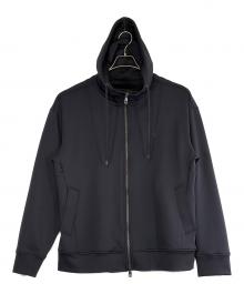 1piu1uguale3（ウノピュウノウグァーレトレ）の古着「GRANVIA NECK ZIP PARKA」｜ブラック