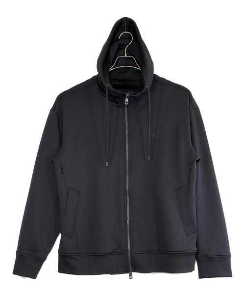 1piu1uguale3（ウノピュウノウグァーレトレ）1piu1uguale3 (ウノピュウノウグァーレトレ) GRANVIA NECK ZIP PARKA ブラック サイズ:VI（6）XLの古着・服飾アイテム