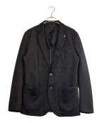 1piu1uguale3ウノピュウノウグァーレトレ）の古着「GRANVIA TAILORED JACKET」｜ブラック