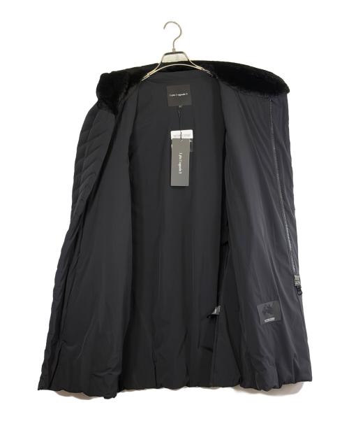 1piu1uguale3（ウノピュウノウグァーレトレ）1piu1uguale3 (ウノピュウノウグァーレトレ) 4WAY WRAP HOODED COAT ブラック サイズ:V（5）L 未使用品の古着・服飾アイテム