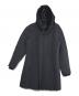 1piu1uguale3（ウノピュウノウグァーレトレ）の古着「4WAY WRAP HOODED COAT」｜ブラック