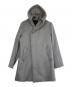 1piu1uguale3（ウノピュウノウグァーレトレ）の古着「WRAP HOODED COAT」｜グレー