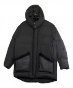 1piu1uguale3ウノピュウノウグァーレトレ）の古着「MOUNTAIN HOODED COAT」｜ブラック