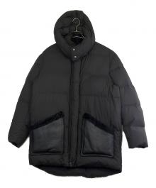 1piu1uguale3（ウノピュウノウグァーレトレ）の古着「MOUNTAIN HOODED COAT」｜ブラック