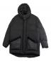 1piu1uguale3（ウノピュウノウグァーレトレ）の古着「MOUNTAIN HOODED COAT」｜ブラック