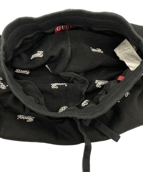 GUCCI（グッチ）GUCCI (グッチ) スウェットハーフパンツ ブラック サイズ:SIZE Lの古着・服飾アイテム