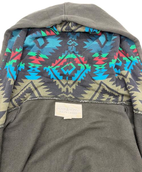 Denim & Supply Ralph Lauren（デニム＆サプライ ラルフローレン）DENIM & SUPPLY RALPH LAUREN (デニム＆サプライ ラルフローレン) ジップパーカー グレー サイズ:SIZE Lの古着・服飾アイテム