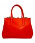 ANYA HINDMARCH (アニヤ・ハインドマーチ) スマイリートートバッグ レッド：14000円