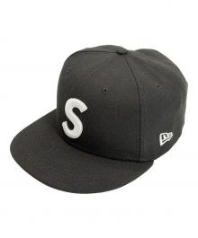 New Era×SUPREME（ニューエラ×シュプリーム）の古着「キャップ」｜ブラック