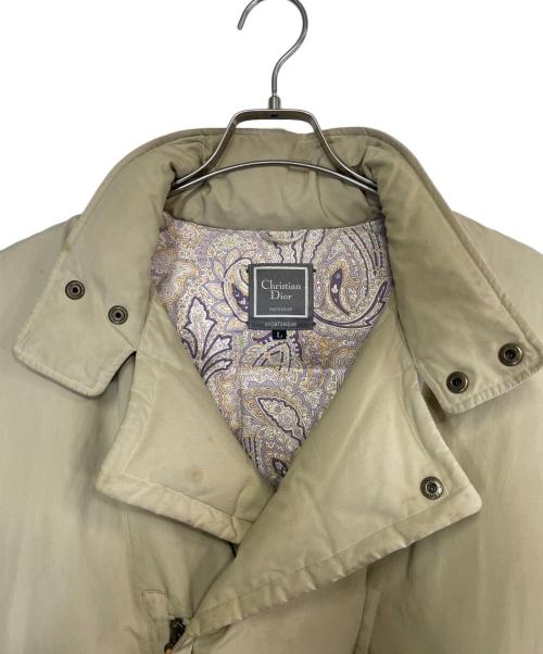 Christian Dior（クリスチャン ディオール）Christian Dior (クリスチャン ディオール) ダウンジャケット カーキ サイズ:SIZE Lの古着・服飾アイテム
