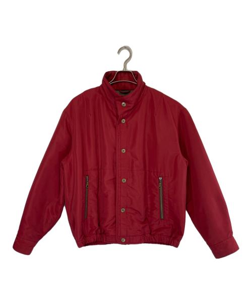 Christian Dior MONSIEUR（クリスチャンディオールムッシュ）Christian Dior MONSIEUR (クリスチャンディオールムッシュ) ブルゾン レッド サイズ:SIZE Mの古着・服飾アイテム