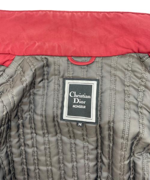 Christian Dior MONSIEUR（クリスチャンディオールムッシュ）Christian Dior MONSIEUR (クリスチャンディオールムッシュ) ブルゾン レッド サイズ:SIZE Mの古着・服飾アイテム