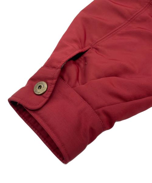 Christian Dior MONSIEUR（クリスチャンディオールムッシュ）Christian Dior MONSIEUR (クリスチャンディオールムッシュ) ブルゾン レッド サイズ:SIZE Mの古着・服飾アイテム