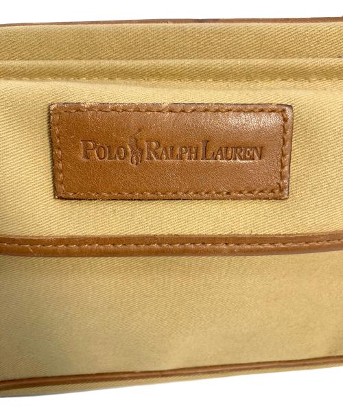 POLO RALPH LAUREN（ポロ・ラルフローレン）POLO RALPH LAUREN (ポロ・ラルフローレン) セカンドバッグ ブラウンの古着・服飾アイテム