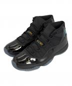 NIKEナイキ）の古着「AIR JORDAN 11 RETRO BLACK/GAMMA/エア ジョーダン イレブン レトロ ブラック / ガンマ」｜ブラック