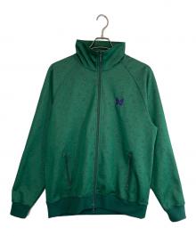 Needles（ニードルズ）の古着「Track Jacket Poly Jq/トラックジャケット」｜グリーン