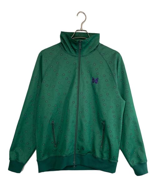 Needles（ニードルズ）Needles (ニードルズ) Track Jacket Poly Jq/トラックジャケット グリーン サイズ:SIZE Lの古着・服飾アイテム