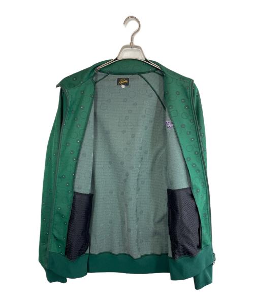 Needles（ニードルズ）Needles (ニードルズ) Track Jacket Poly Jq/トラックジャケット グリーン サイズ:SIZE Lの古着・服飾アイテム