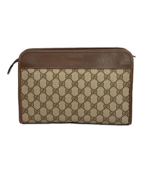 GUCCI（グッチ）GUCCI (グッチ) クラッチバッグ ベージュの古着・服飾アイテム