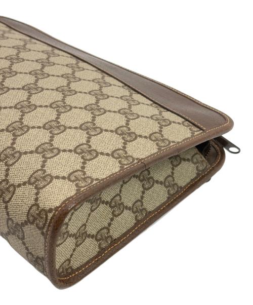 GUCCI（グッチ）GUCCI (グッチ) クラッチバッグ ベージュの古着・服飾アイテム