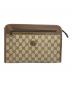 GUCCI（グッチ）の古着「クラッチバッグ」｜ベージュ
